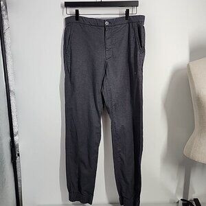 Mack Weldon Joggers Pants Mens Medium Gray For Daily Wear Pants Drawstring